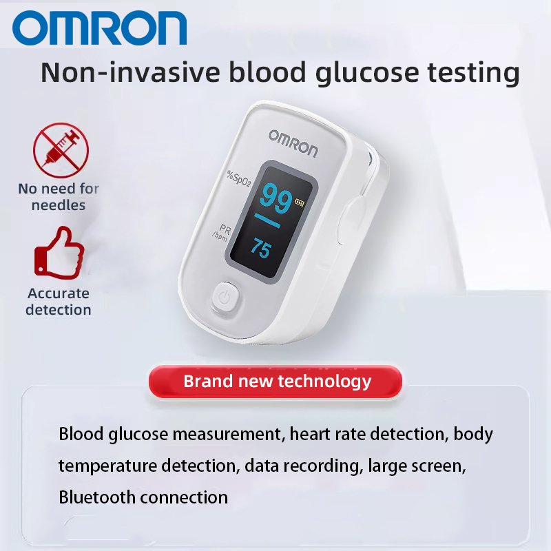 Misurazione della glicemia, rilevamento della frequenza cardiaca, rilevamento della temperatura corporea, registrazione dati, ampio schermo, connessione Bluetooth